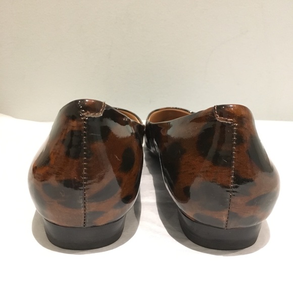 Marc Fisher Animal-print Patent Flats in Sz7 (EUC) - Picture 3 of 7